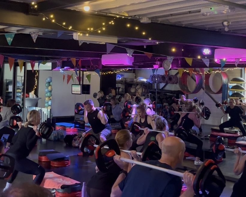 Groepsles BodyPump bij BeFit Bunde