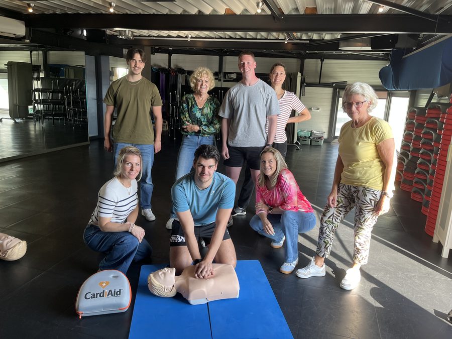 Reanimatietraining bij BeFit Bunde
